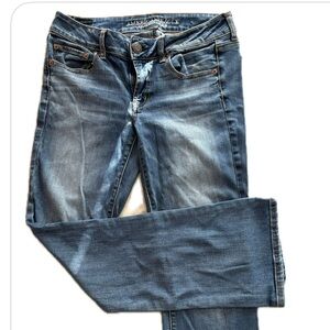 American Eagle Outfitters Blue Boot Cut Jeans Vintage Style